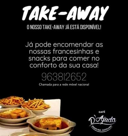 Tosta mista D'Ajuda com batata frita